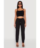 Almost Famous Fold Over Waist Pants