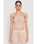 2D Optical Illusion Cropped Shirt
