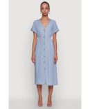 Boss Glitter Ruched T Shirt Dress