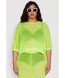 Plus Size Trendy Toggle Drawstring High Waisted Utility Skirt