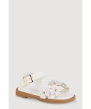 Toddler Girls Rhinestone Studded Ankle Strap Sandals