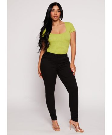 WAX Twill Skinny Leg Pants