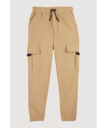 Boys Drawstring Waist Cargo Pocket Joggers