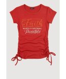 Girls 3D Rhinestone Queen Graphic Top