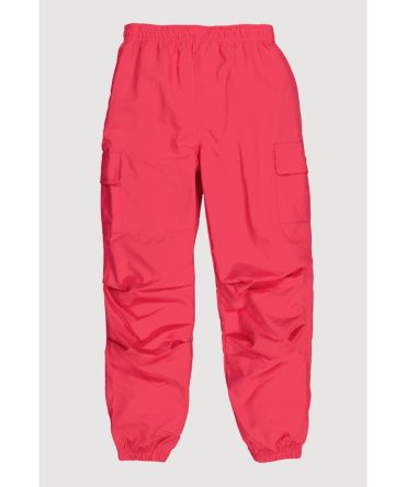 Girls Nylon Parachute Cargo Joggers