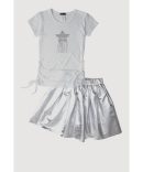 Baby Girls 12-24M Peplum Top and Striped Pants