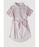 Baby Girls 12-24M Striped Color Block Shirt Dress