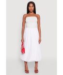 Poplin Midi Bubble Skirt