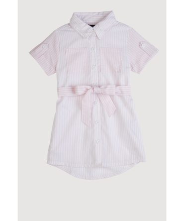Toddler Girls Striped Shirt Dress