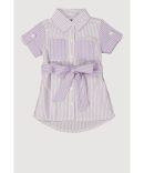 Faux Drawstring Dress Pants