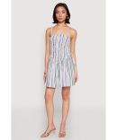 Crochet Detail Slit Back Cami Bodycon Dress