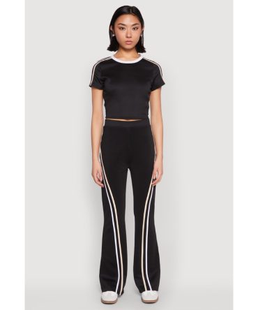 Varsity Stripe High Waisted Pants