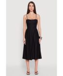 Iris Floral Lace Up Back Maxi Dress