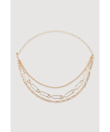 Layered Assorted Chain Belt