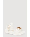 Toddler Girls Chain Detail Ankle Strap Sandals