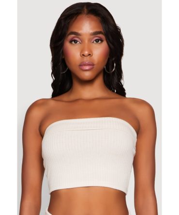 Almost Famous Fold Over Tube Top