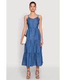 Chic Gauze Knit Ruched Shift Dress