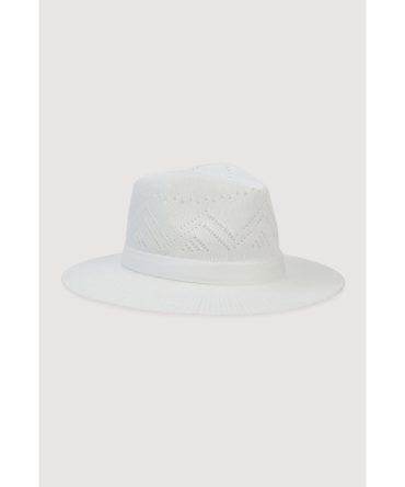 Cut Out Detail Panama Hat