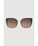 Ombre Geometric Lens Sunglasses