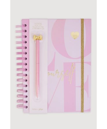 Love Yourself Notebook with Pen
