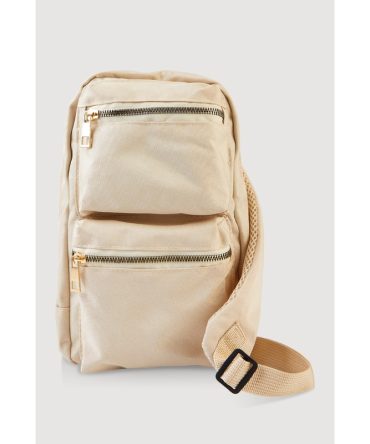 Double Pocket Sling Backpack