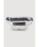 Embellished Faux Leather Chain Strap Crossbody Bag