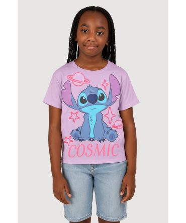 Girls Cosmic Stitch Graphic Tee