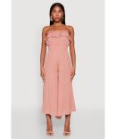 Almost Famous Smocked Striped Tube Top