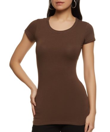 Basic Scoop Neck Tee