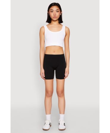 Basic Seamless Biker Shorts