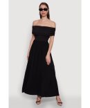 Elegant Sleeveless Plisse Empire Waist Dress