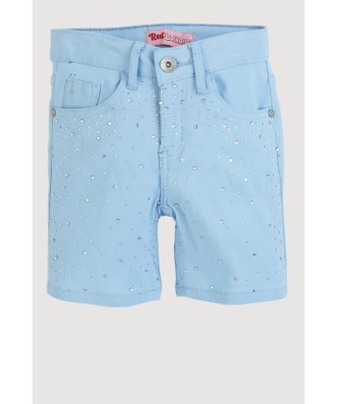 Girls Hyperstretch Rhinestone Bermuda Shorts