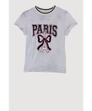 Girls Patch Graphic Denim Shorts