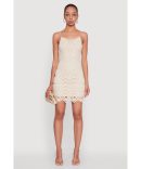 Trendy Textured Knit Tie Back Cut Out Maxi Dress