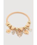 C Initial Necklace and Stud Earrings Set