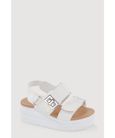 Toddler Girls Velcro Ankle Strap Platform Sandals