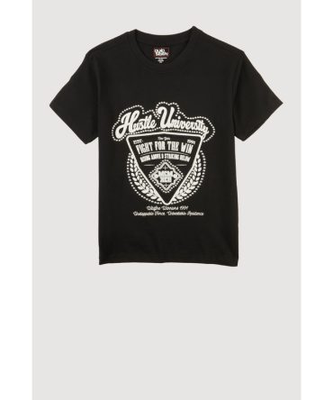 Boys Hustle University Graphic Tee