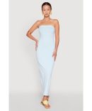 Almost Famous Mineral Wash Corset Skater Dress