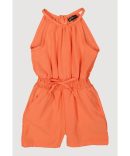 Little Girls Smiley Glitter Graphic Top and Cargo Joggers