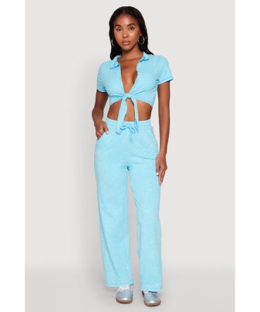 Mineral Wash Straight Leg Sweatpants
