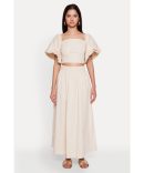 Poplin Midi Bubble Skirt