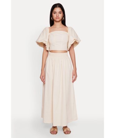 Poplin Maxi Skirt