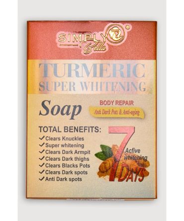 Simply Bella Turmeric Super Whitening Bar Soap