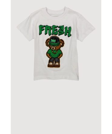 Toddler Boys Chenille Fresh Bear Graphic Tee