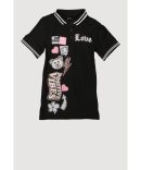 Baby Girls 0-9M Gauze Knit Striped Peasant Top and Shorts