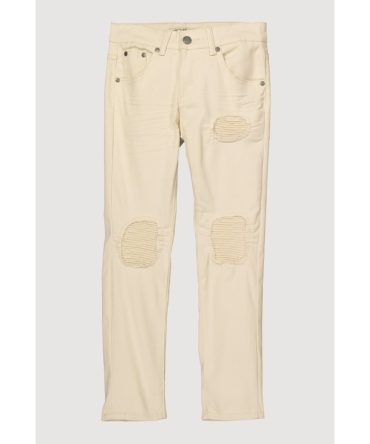 Boys Moto Patch and Repair Skinny Jeans