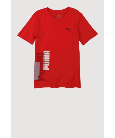 Boys Puma Crew Neck Graphic Tee