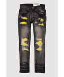 Boys Whiskered Distressed Denim Shorts