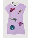 French Toast Girls 2T-4T Sleeveless V-Neck Mid-Length Pleated Jumper