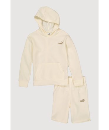 Boys Puma Hooded Sweatshirt and Sweatshorts